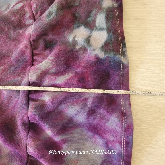 ICE DYE ARTIST one of a kind dress oversized flattering relaxed sweatshi… - Picture 8 of 14